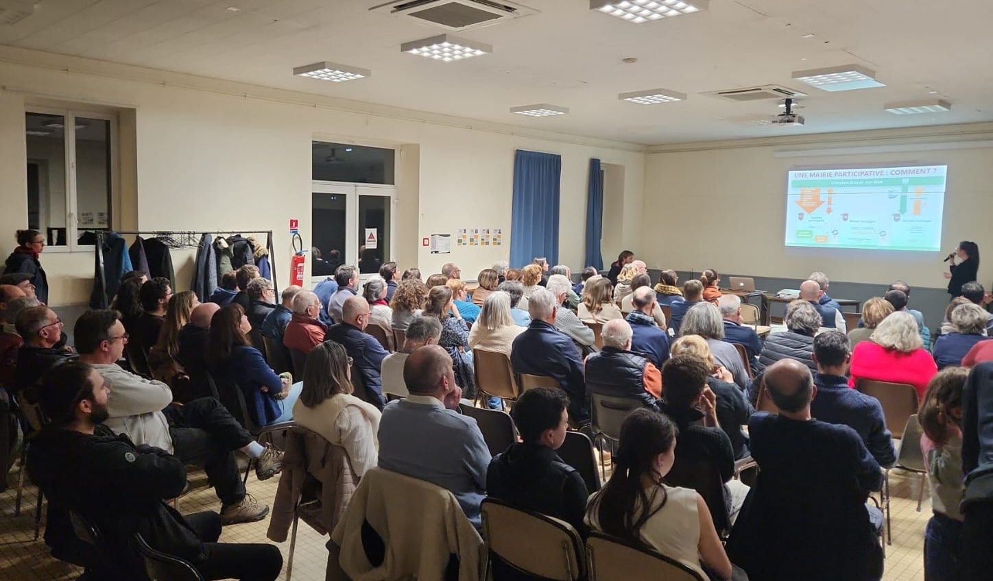 Le 04/03/2026 – Nouvelle salle comble pour notre 2e réunion publique !